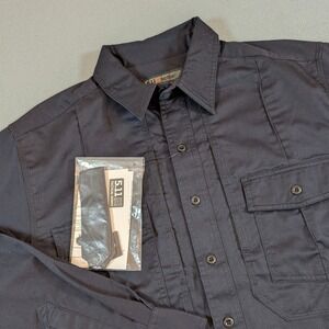 5.11 Tactical Men's Class A Firefighter Station Long Sleeve WorkShirt Medium Reg